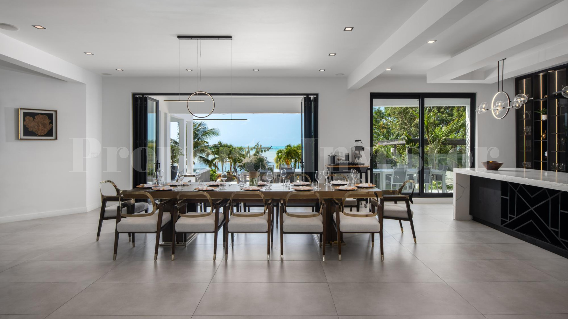 Premier 10 Bedroom Beachfront Trophy  Estate for Sale in Turtle Tail, Turks & Caicos