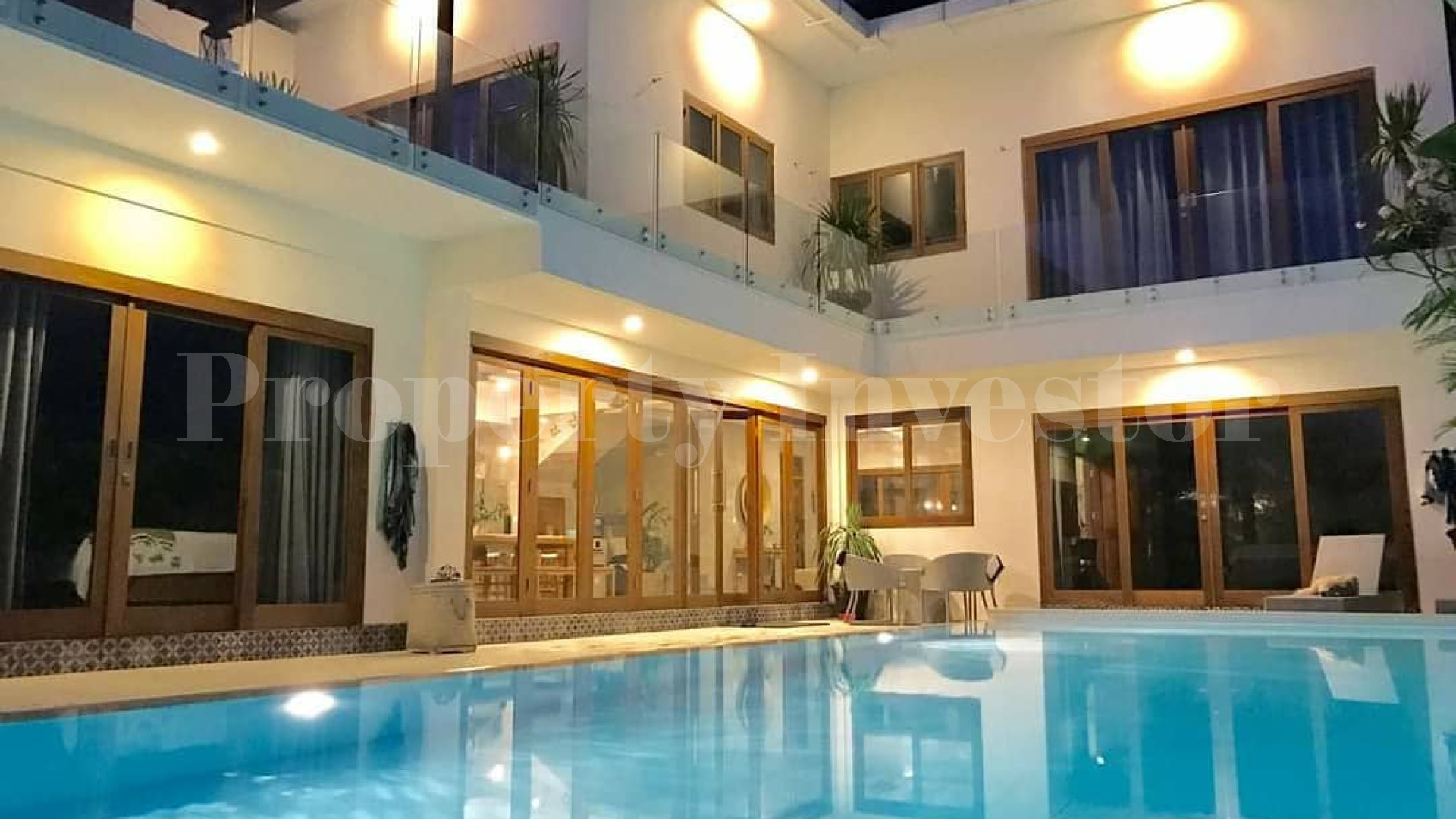 Comfortable 5 Bedroom Contemporary Beach Villa for Sale in the Heart of Canggu, Bali
