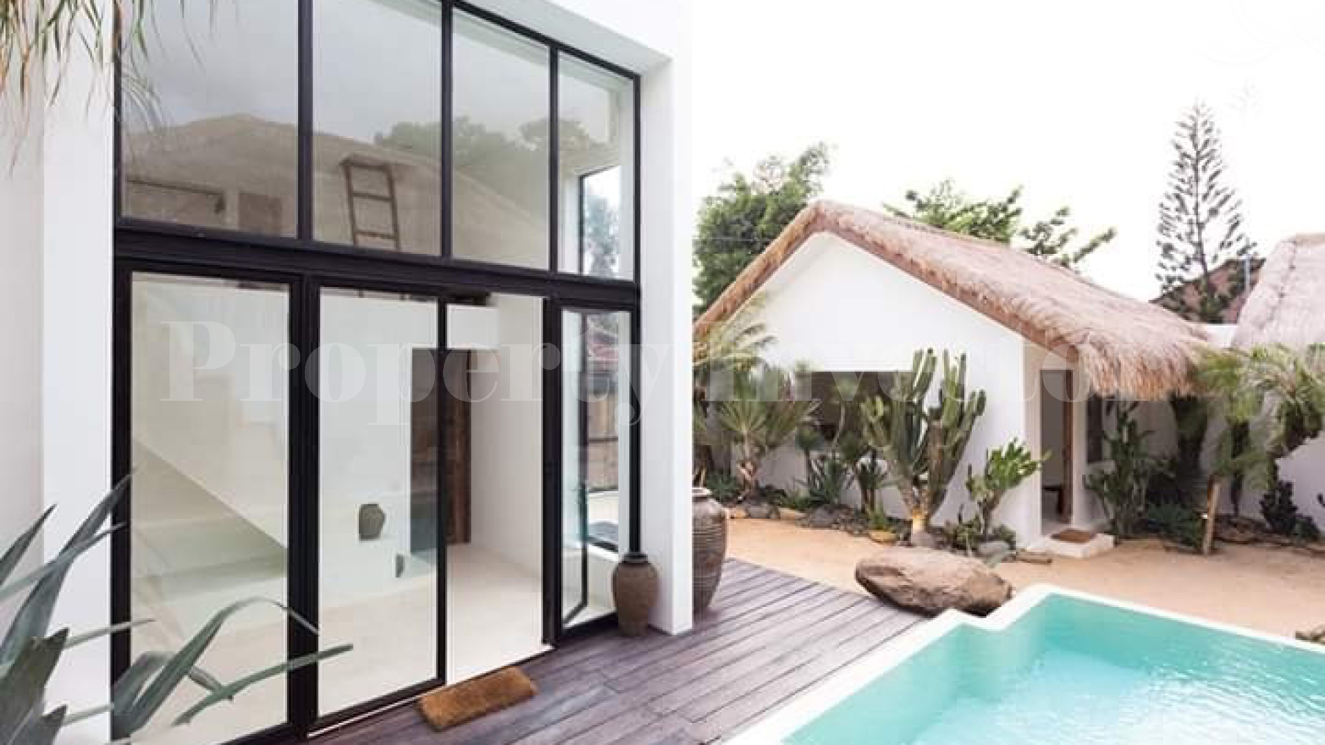 Новая дизайнерская вилла в японском стиле с 4 спальнями на Бали