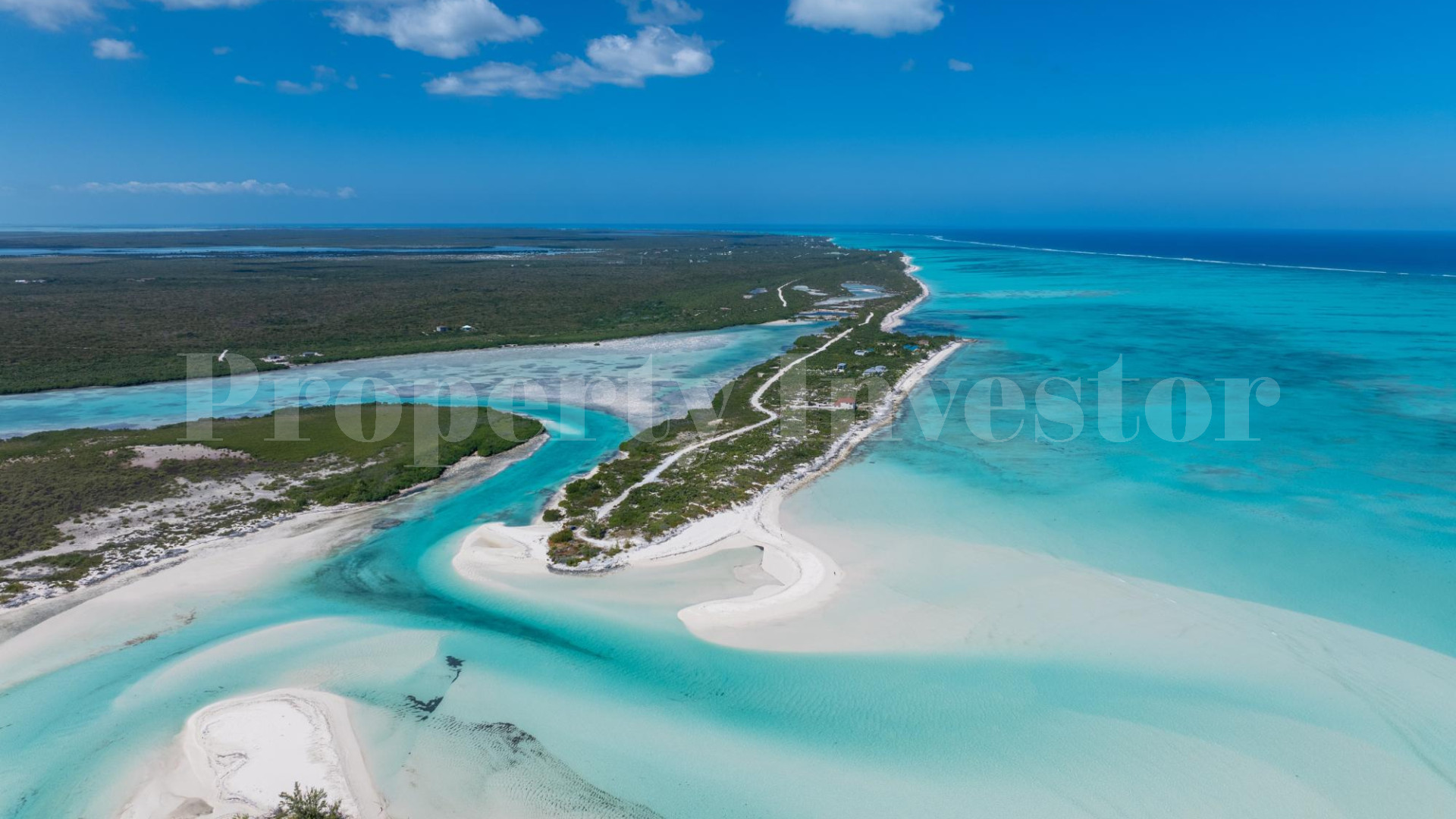 Pristine 2 Hectare Waterfront Parcel for Residential Development in North Caicos, Turks & Caicos