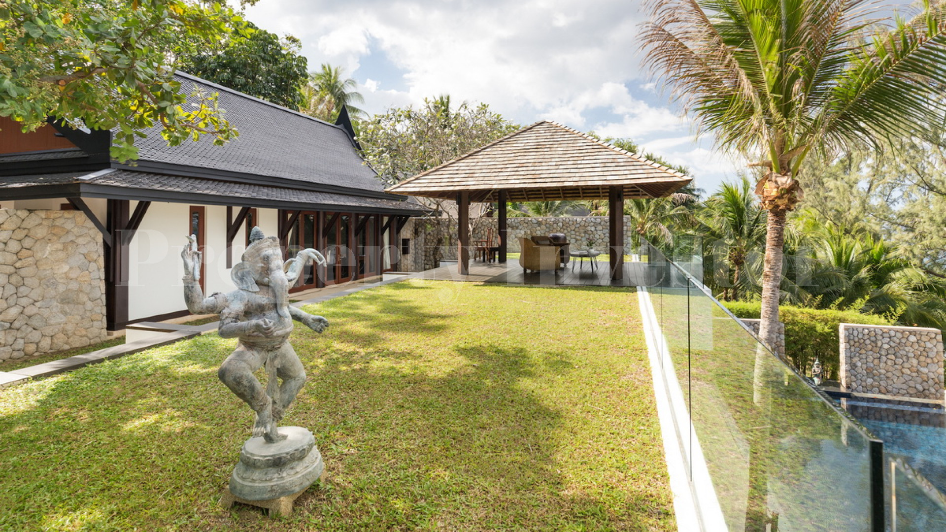 Stunning 6 Bedroom Modern Beachfront Thai Style Villa for Sale in Phuket