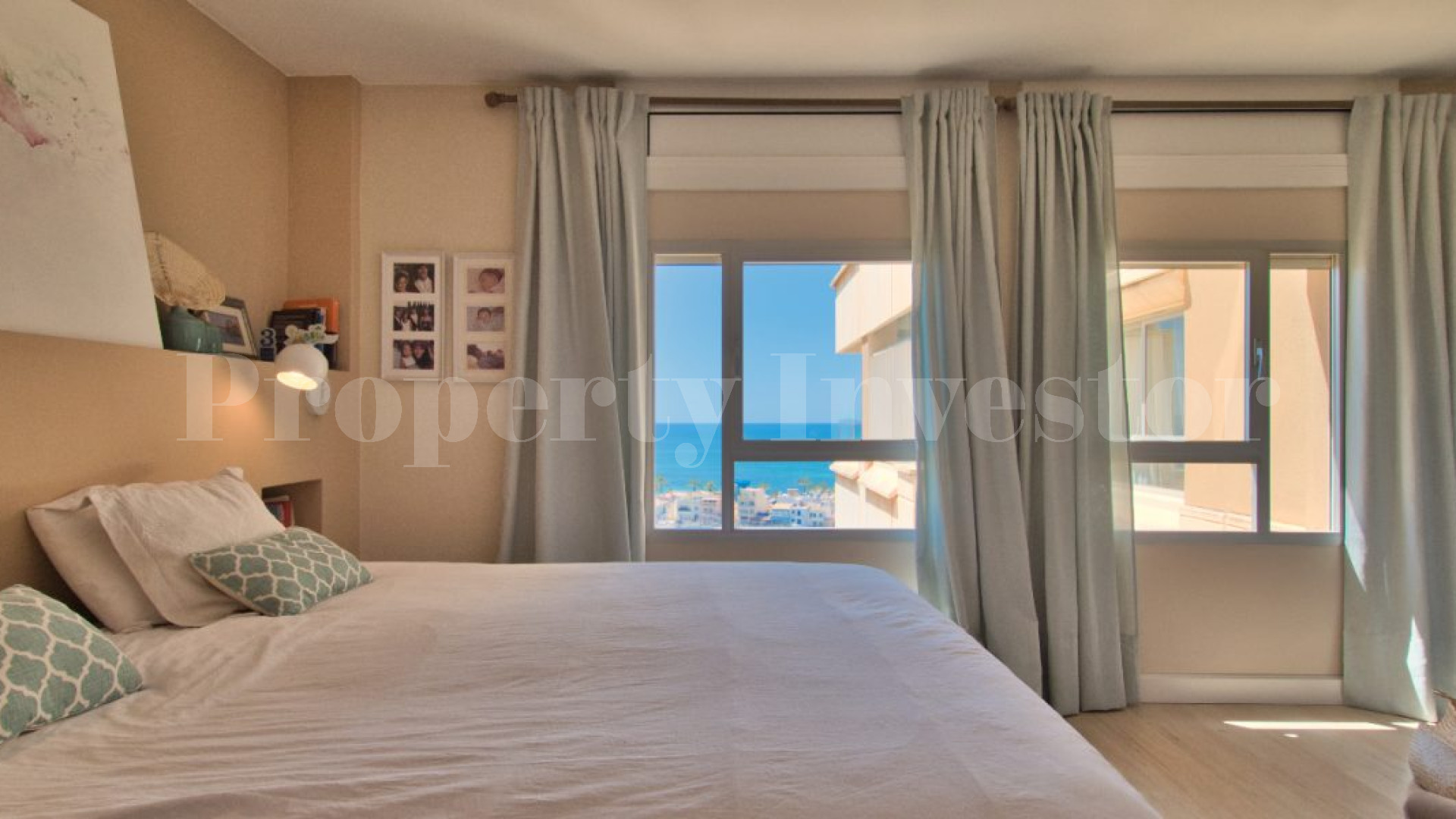 Просторные роскошные апартаменты с 3 спальнями с видом на море в Портиксоль, Пальма-де-Майорка