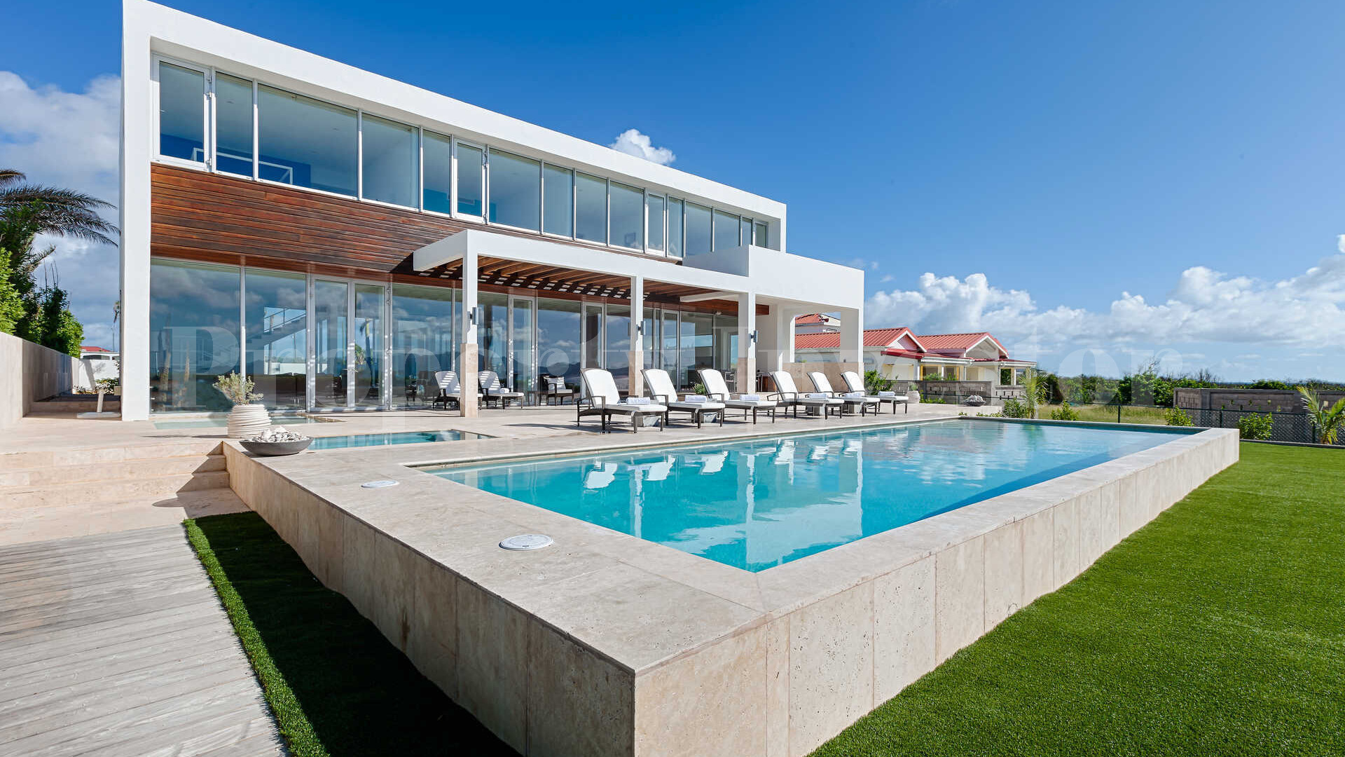 Chic 5 Bedroom Luxury Beachfront Villa at Blowing Point, Anguilla