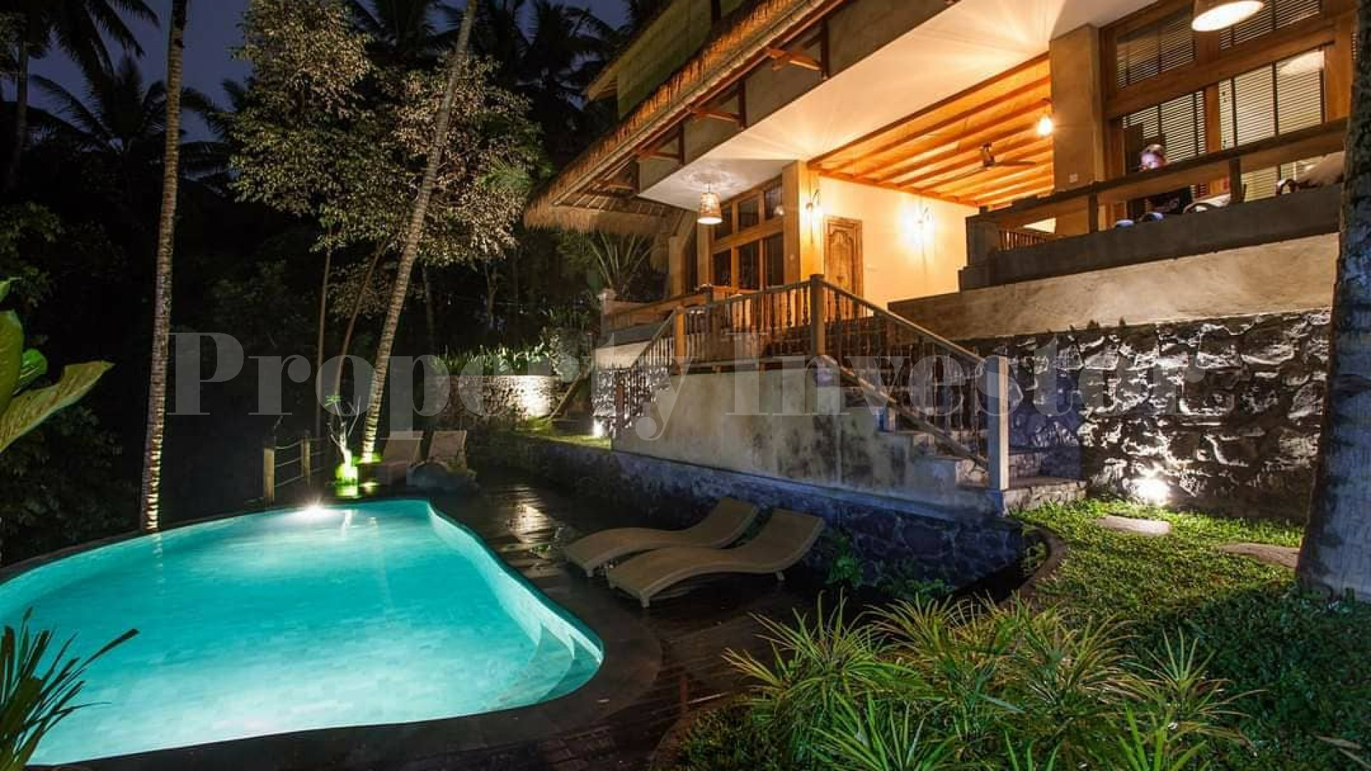 Stylish 3 Bedroom Tropical Designer Villa for Sale in Ubud, Bali