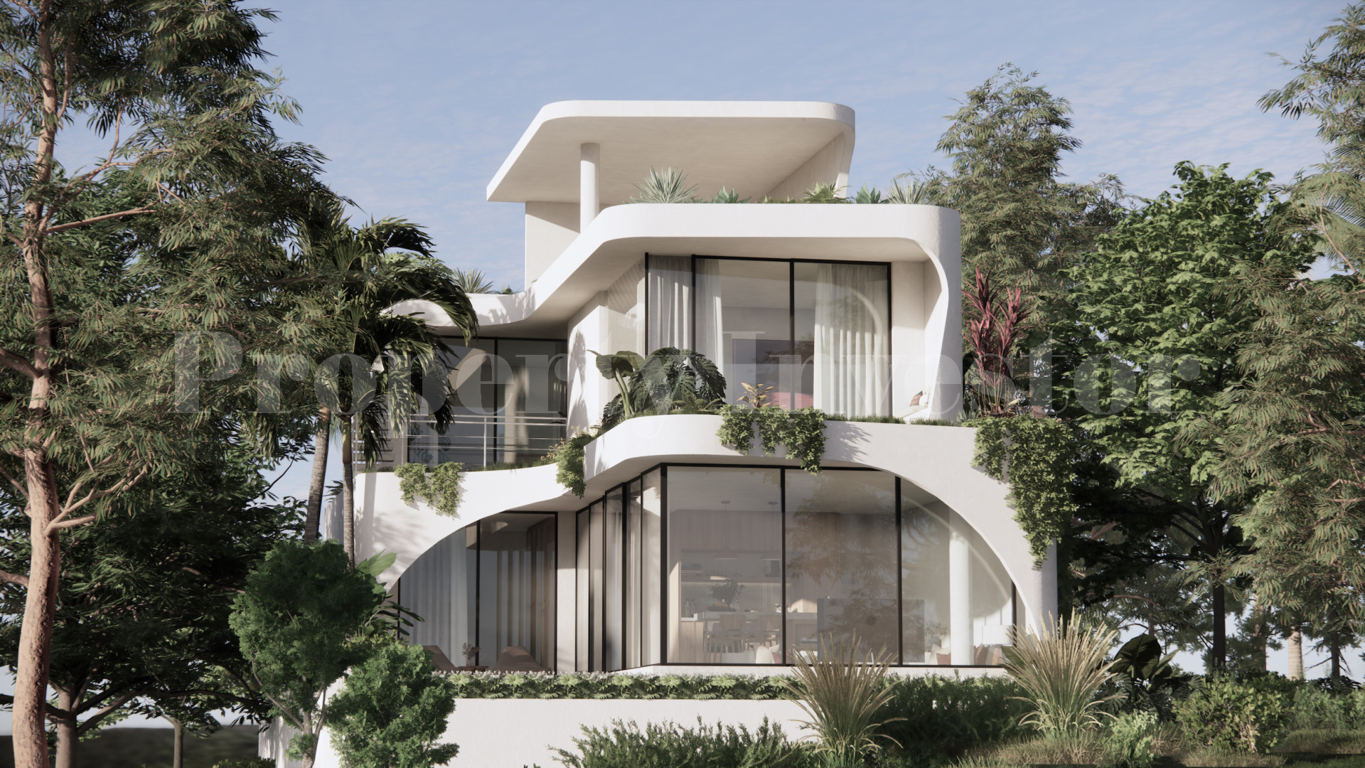 Modern Off-Plan 3 Bedroom Luxury Oceanview Villas for Sale in Uluwatu, Bali from $395,000