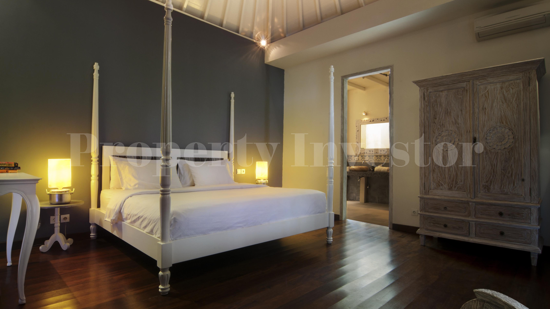 Elegant 3 Bedroom Colonial Style Villa for Sale in Batu Belig Seminyak, Bali