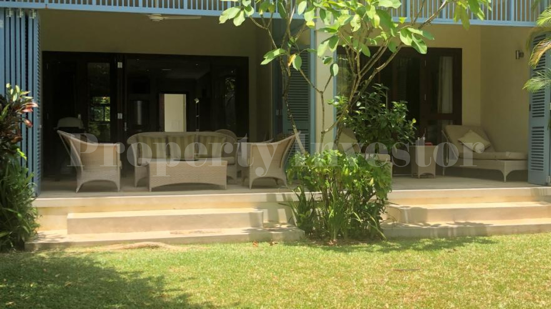 Wonderful 2 Bedroom Ground Floor Apartment with Beautiful Marina & Mountain Views for Sale on Eden Island, Seychelles