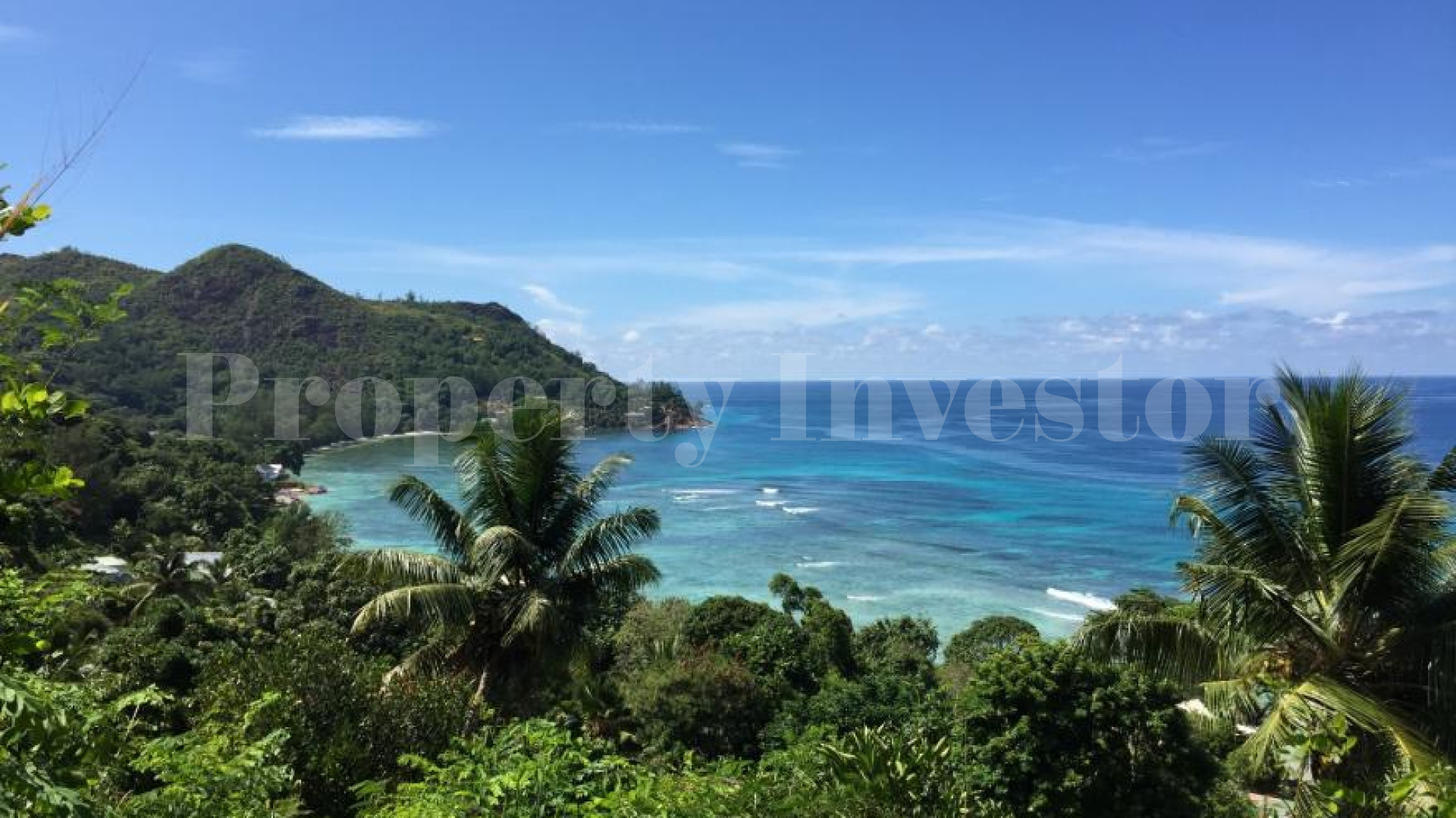 Неописуемой красоты участок земли 0,33 га с панорамным видом на море в Анс-Ла-Благ на острове Праслин, Сейшелы
