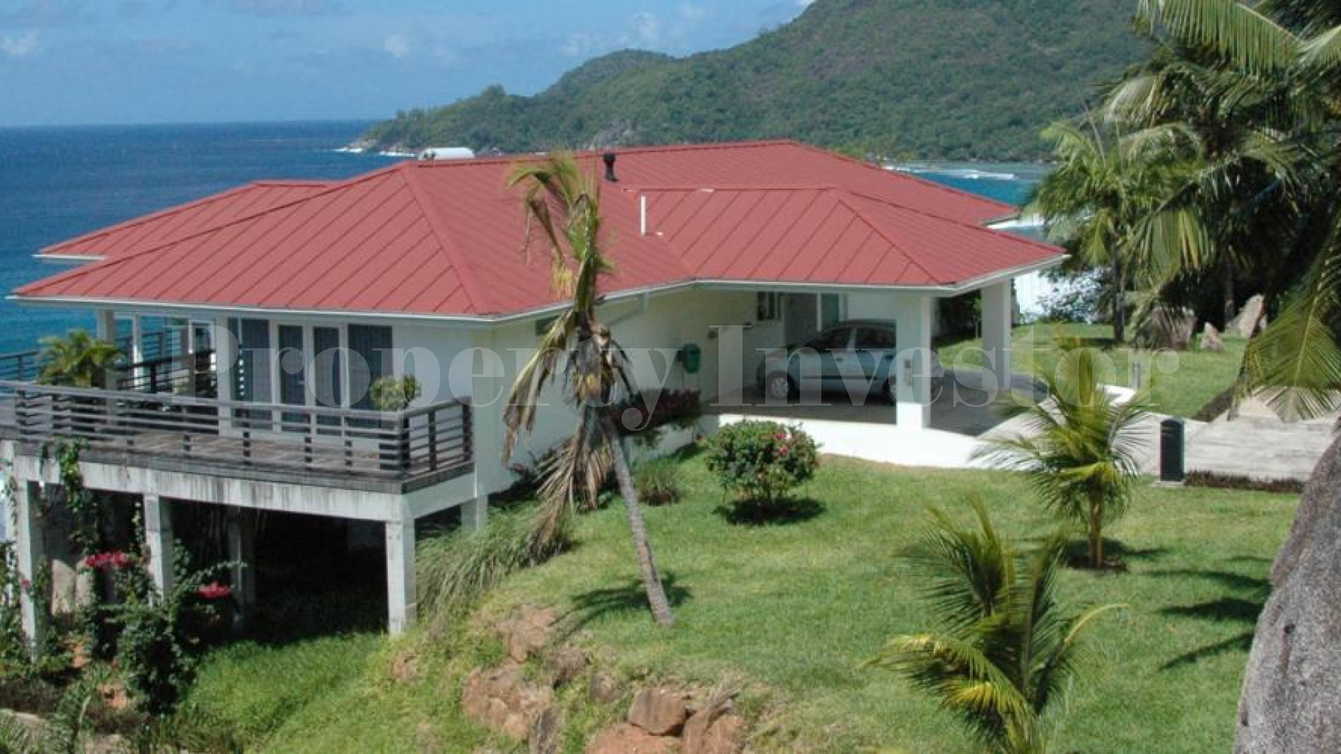 Фантастическая роскошная вилла с 2 спальнями с изумительным панорамным видом на море и на пляж Surfer, Сейшелы