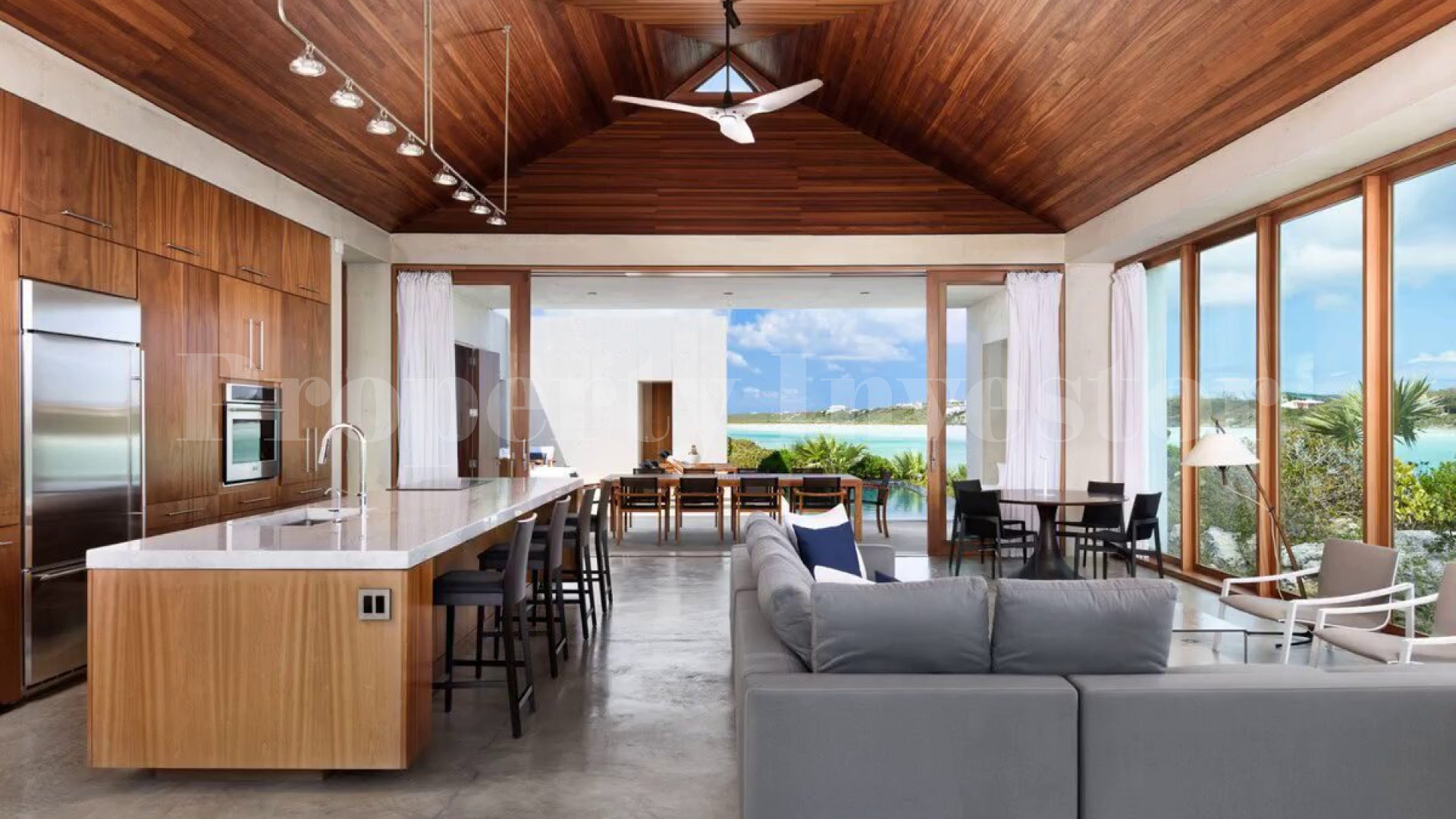 3 Bedroom Luxury Waterfront Designer Villa for Sale in Silly Creek, Providenciales, Turks & Caicos