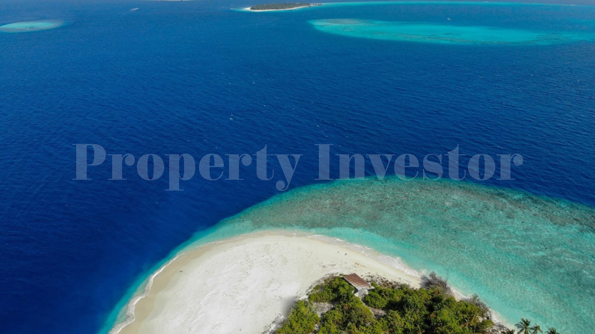 Picture Perfect 2.6 Hectare Virgin Island Approved for Commercial Development for Sale in the Maldives
