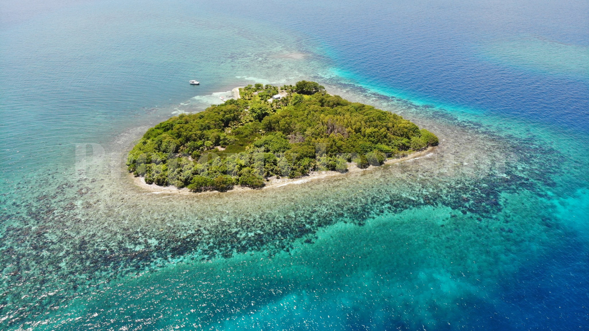 1.82 Hectare Private Coral Island for Sale Near Placencia Village, Belize