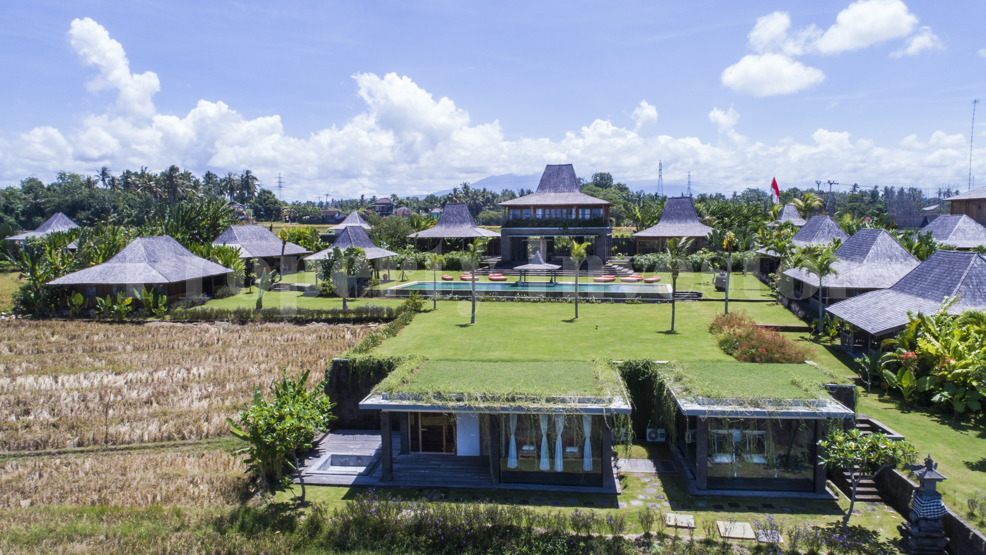 Breathtaking 24 Bedroom Luxury Ocean View Retreat with Incredible Lounging Areas for Sale in Tabanan, Bali