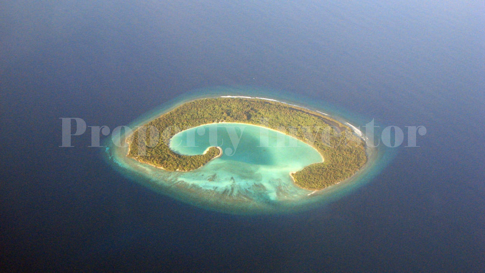 Unique 65 Hectare Private Virgin Island for Agricultural Development for Sale in the Maldives