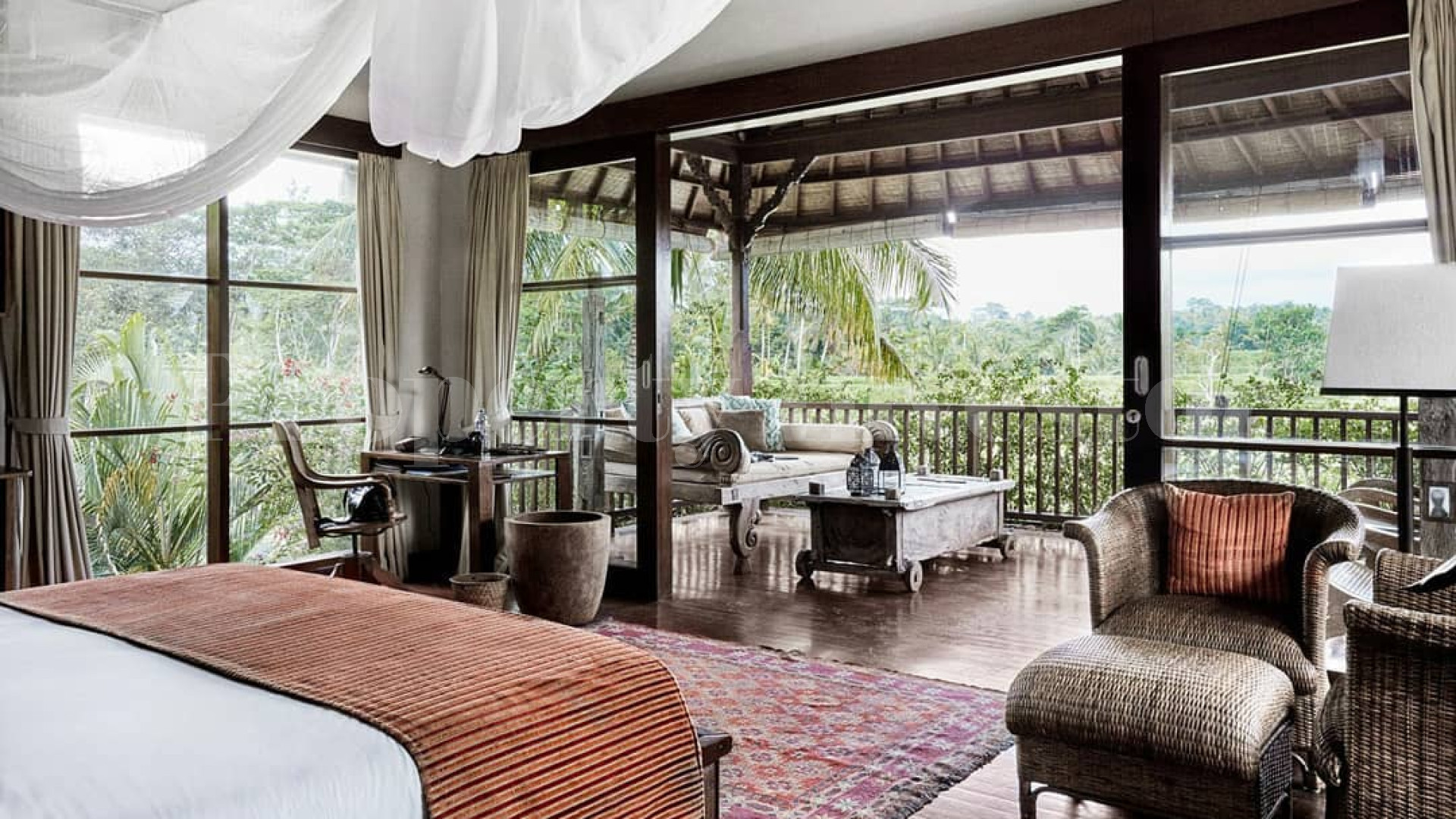 Elegant 4 Bedroom Traditional Balinese Style Luxury Villa for Sale in North Ubud, Bali