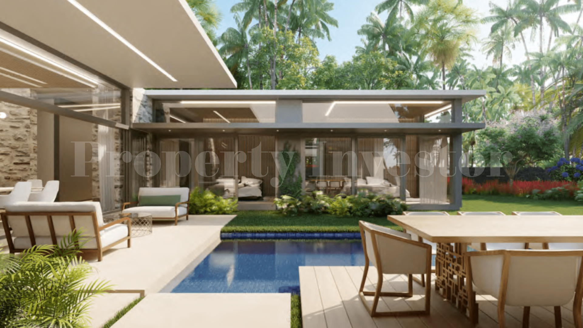 Роскошная дизайнерская вилла с 3 спальнями на Маврикии (Villa 11)