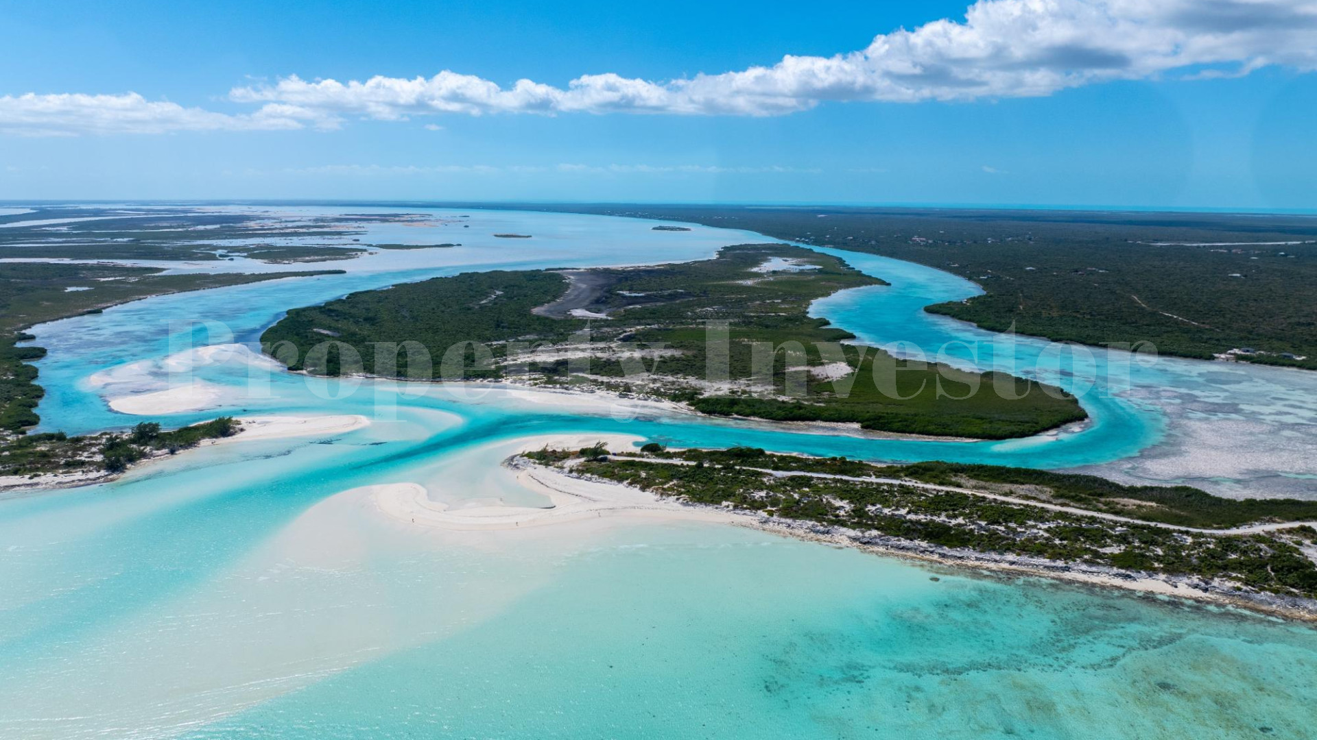 Pristine 2 Hectare Waterfront Parcel for Residential Development in North Caicos, Turks & Caicos