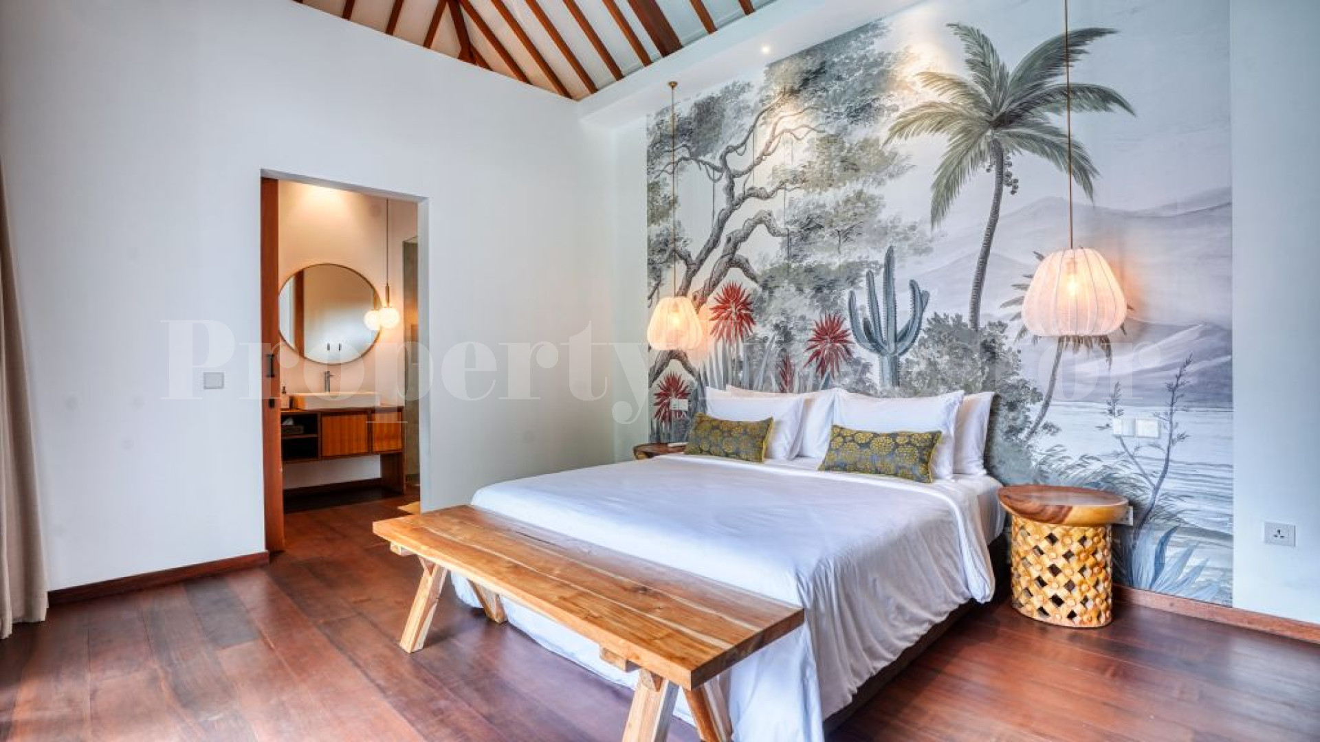 Новая неповторимая роскошная дизайнерская вилла на 4 спальни в Переренан-Чангу, Бали