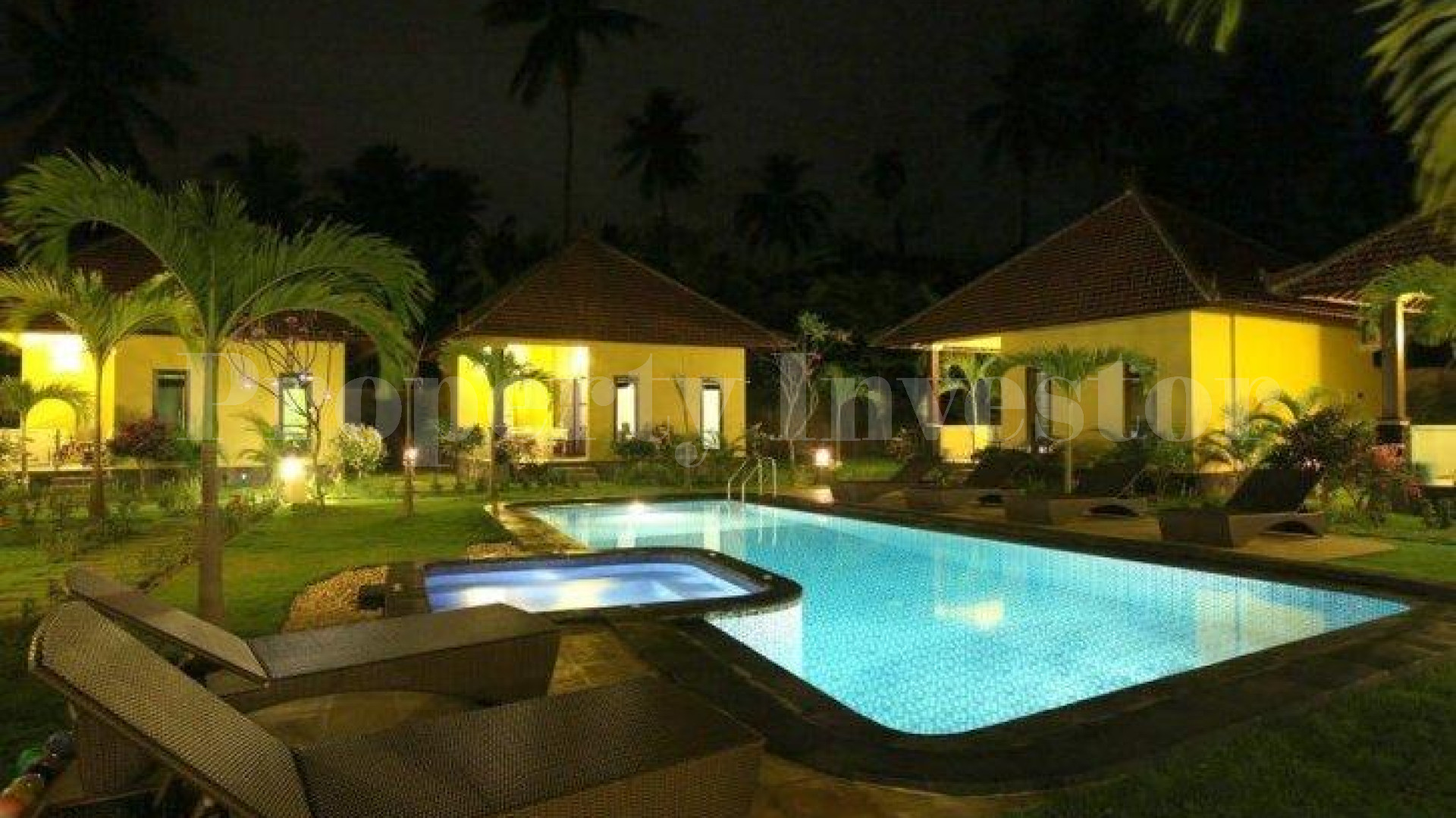 Fully Operational 9 Bungalow Beachfront Boutique Hotel for Sale in Candidasa, Bali