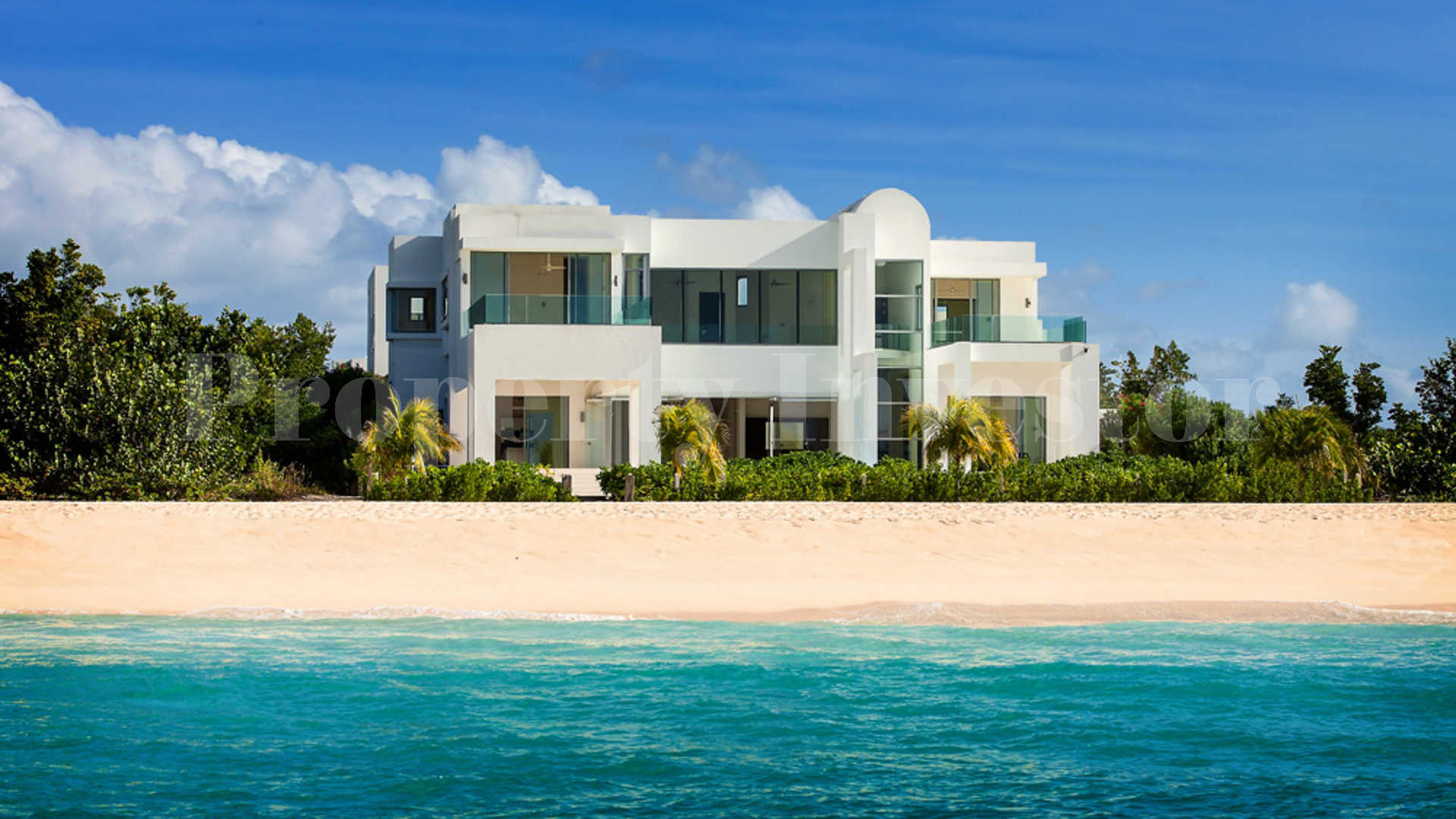 Contemporary 8 Bedroom Luxury Beachfront Villa in Anguilla