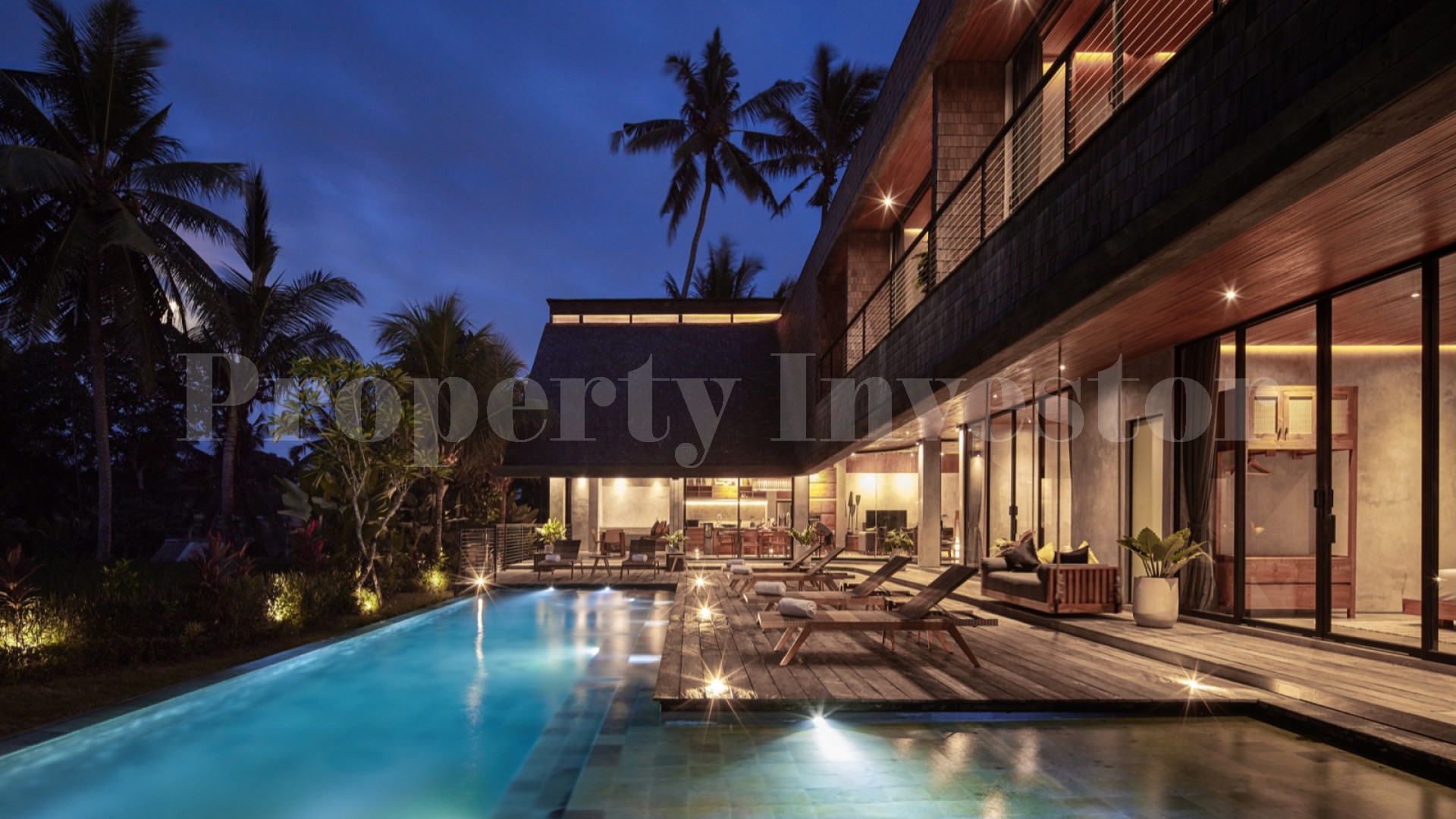 High-End 6 Bedroom Luxury Bespoke Designer Villa for Rent in Ubud, Bali