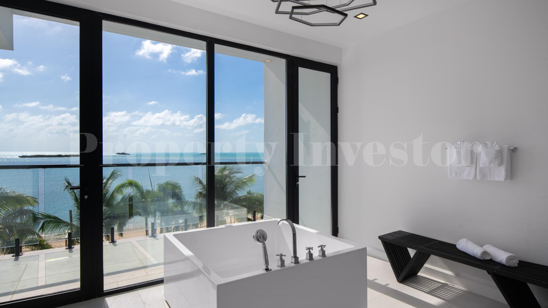 Premier 10 Bedroom Beachfront Trophy  Estate for Sale in Turtle Tail, Turks & Caicos