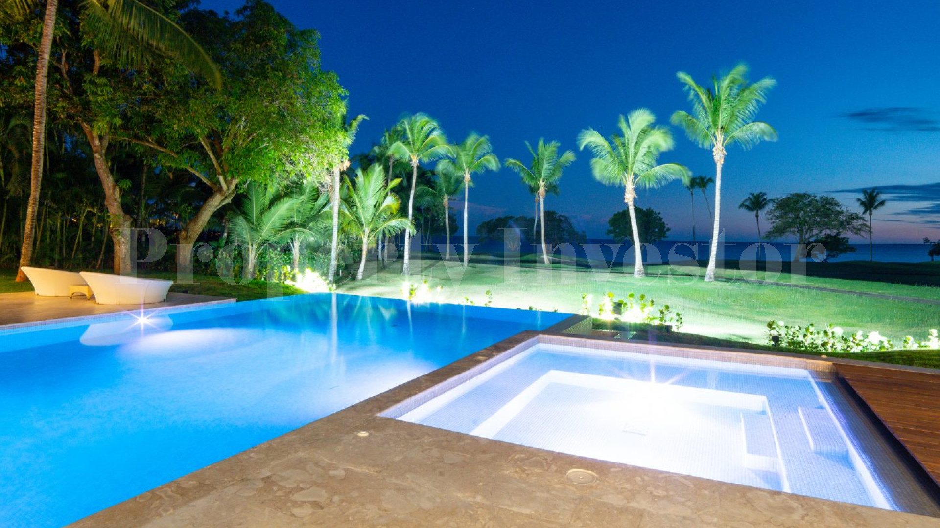 Modern Colonial 7 Bedroom Luxury Villa with Fabulous Golf & Ocean Views for Sale in La Romana, Dominican Republic