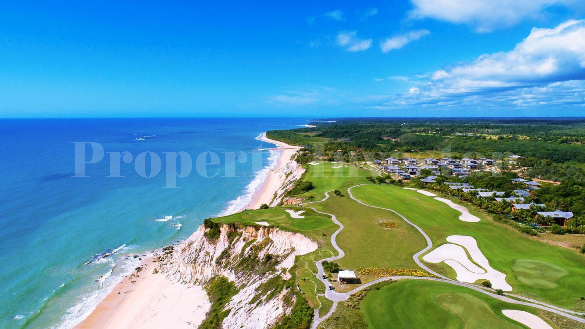 Fabulous 5 Bedroom Luxury Golf Villa with Private Airport Access for Sale in Trancoso, Brazil