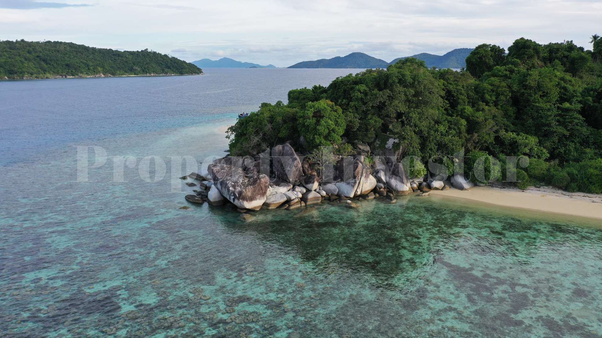 Pristine 27 Hectare Virgin Island for Commercial Development in the Riau Islands, Indonesia
