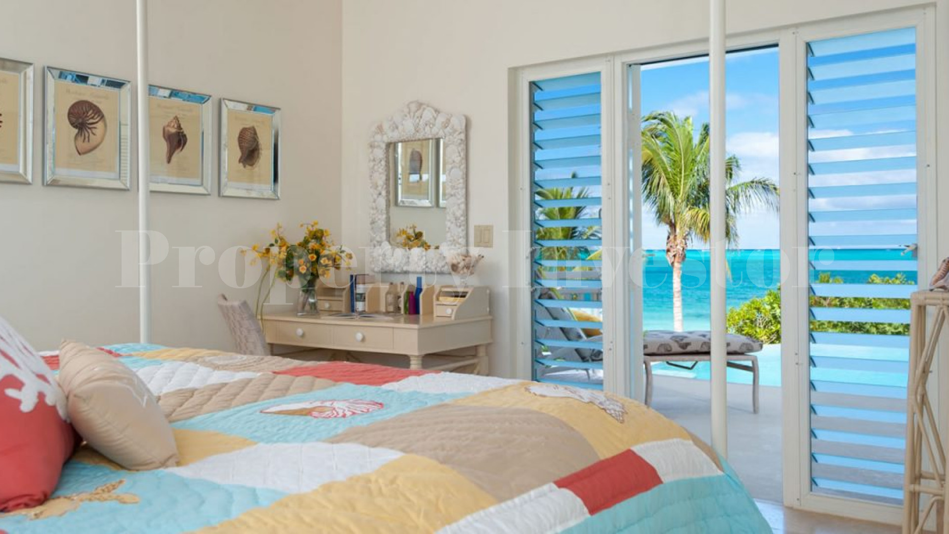 Фантастическая современная вилла на 5 спален на пляже в Теркс и Кайкос