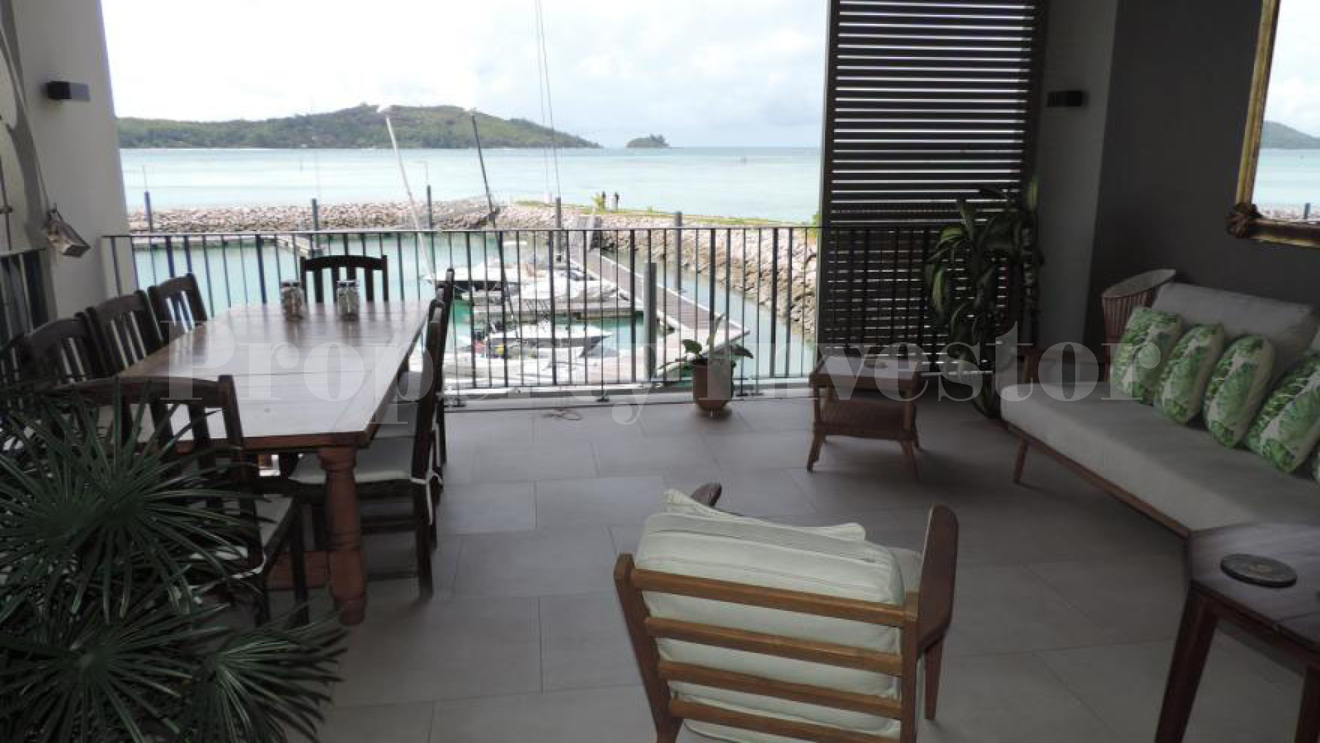 Exclusive 3 Bedroom Luxury Designer Beachfront Apartment with Spectacular Sea Views for Sale in Mahé, Seychelles