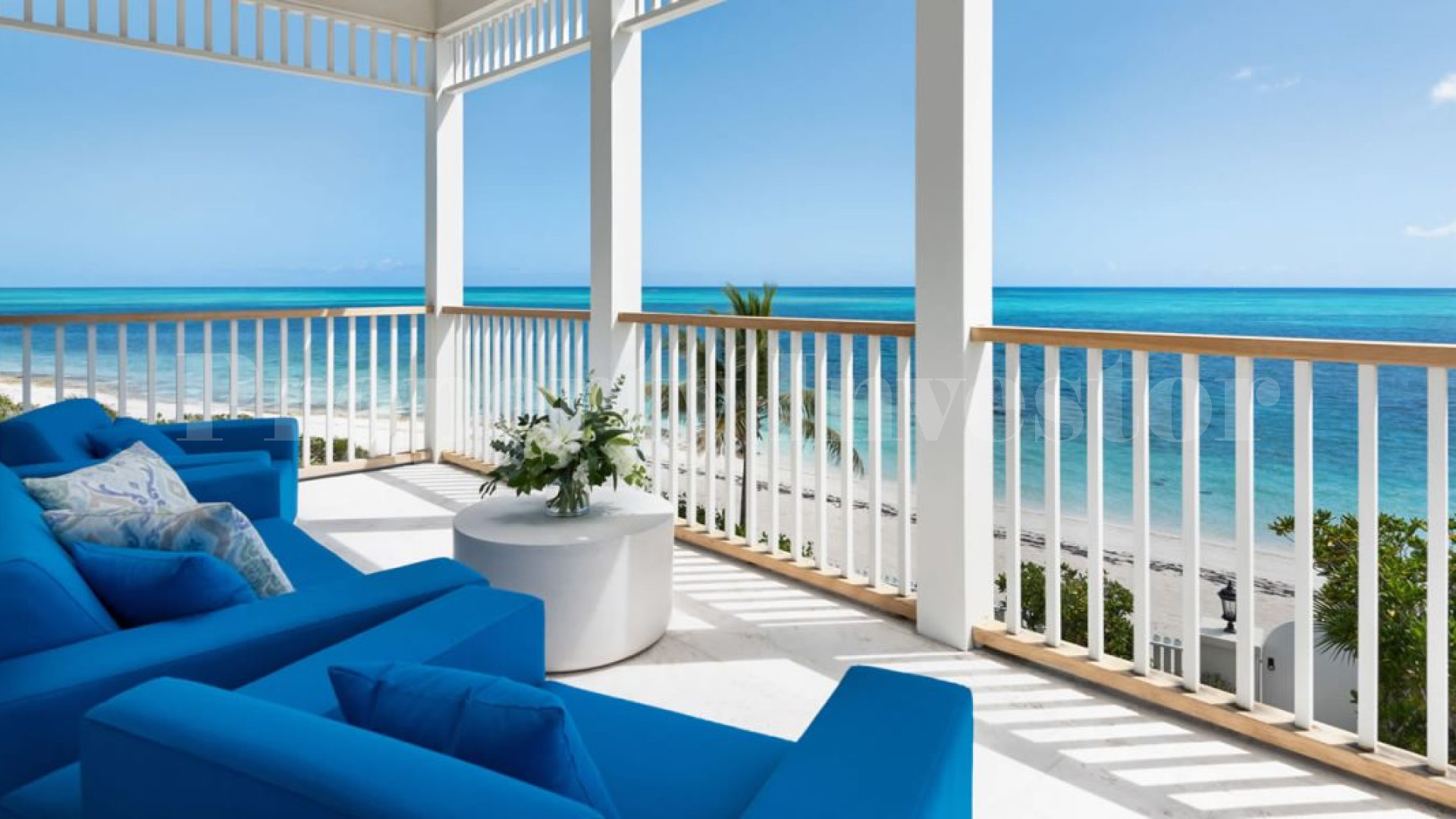 Fabulous 5 Bedroom Colonial Style Beachfront Home for Sale in Turks & Caicos