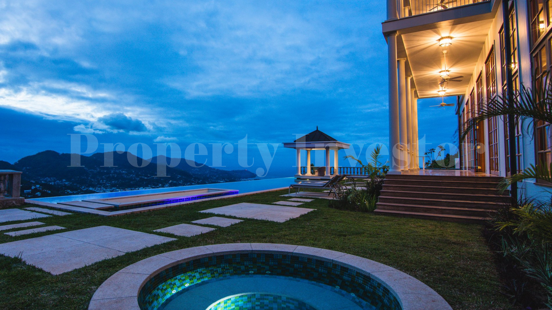 Unbelievable 6 Bedroom Private Hilltop Villa with Incredible Ocean Views for Sale in Mahé, Seychelles