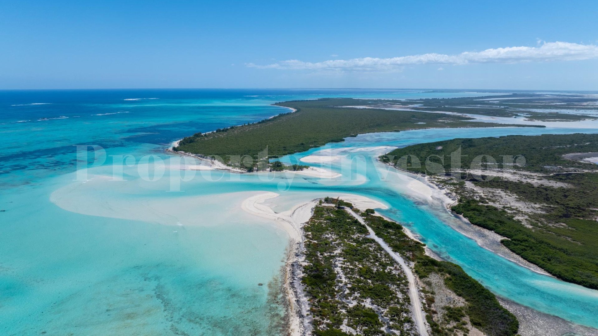 Pristine 2 Hectare Waterfront Parcel for Residential Development in North Caicos, Turks & Caicos