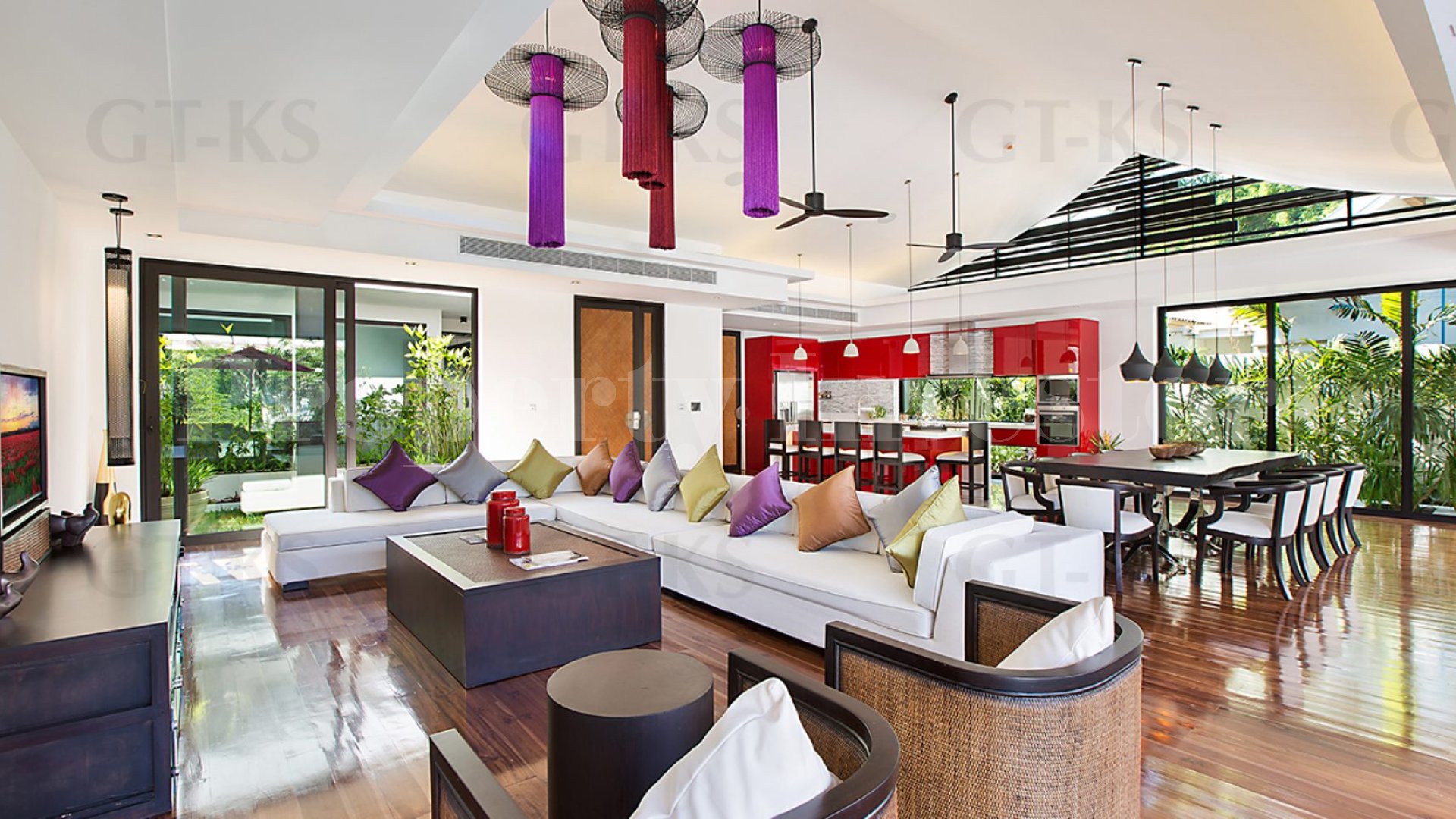 Невероятная роскошная современная вилла на 5 спален на пляже на о.Самуи, Тайланд