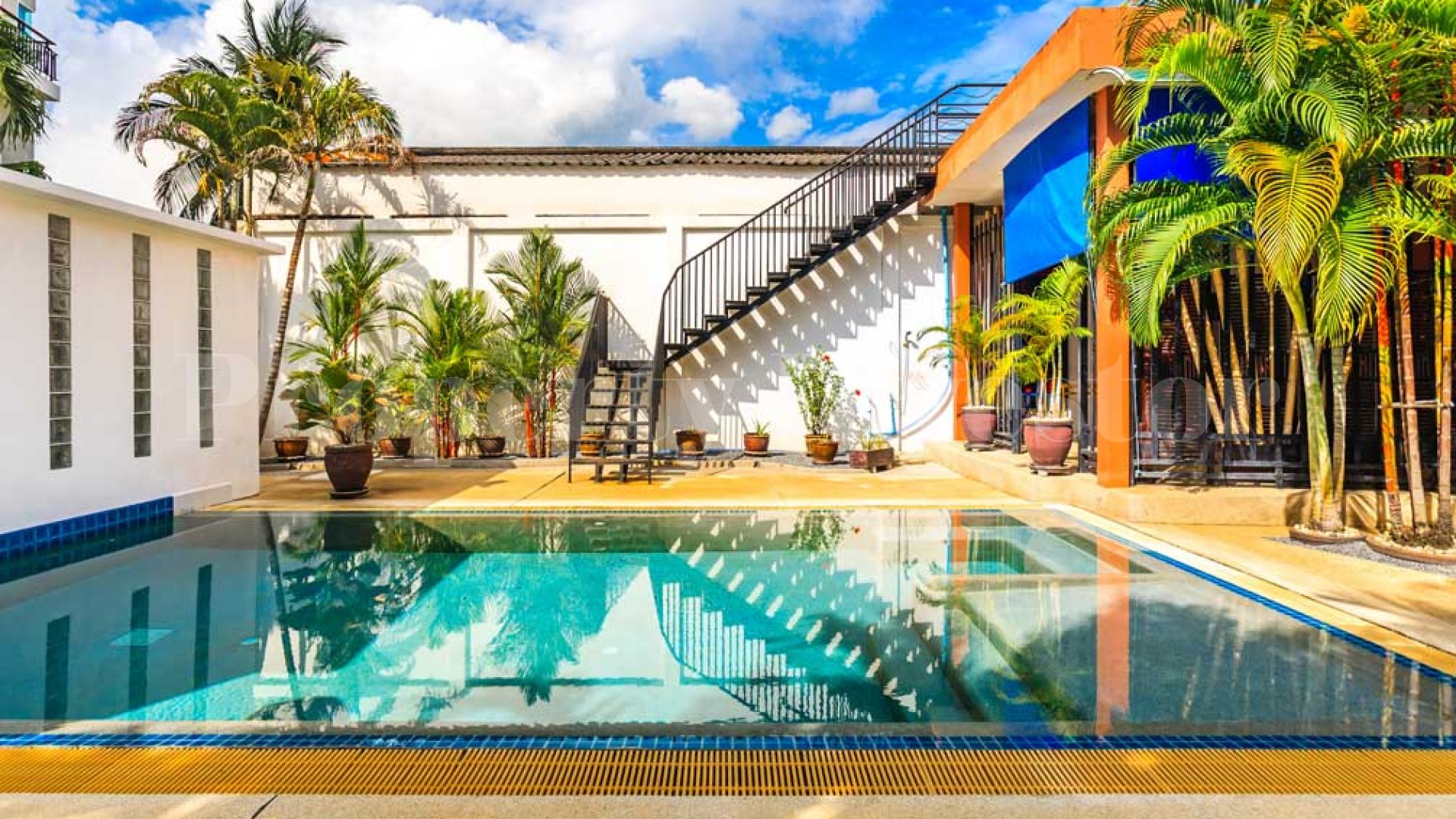 Colourful 4 Bedroom Tropical Villa for Sale in Absolute Centre of Patong, Phuket