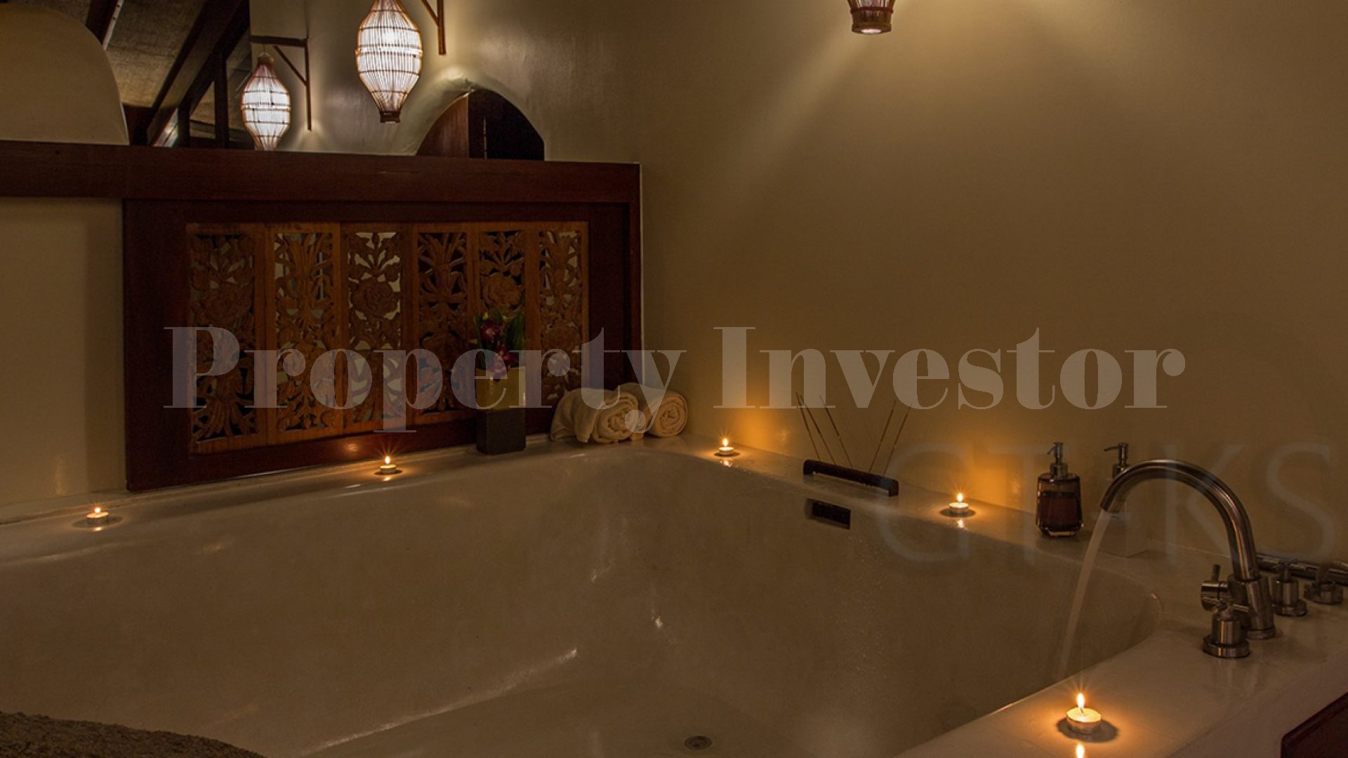 Unreal 3 Bedroom Tropical Luxury Hillside Villa with Waterfall in Koh Samui