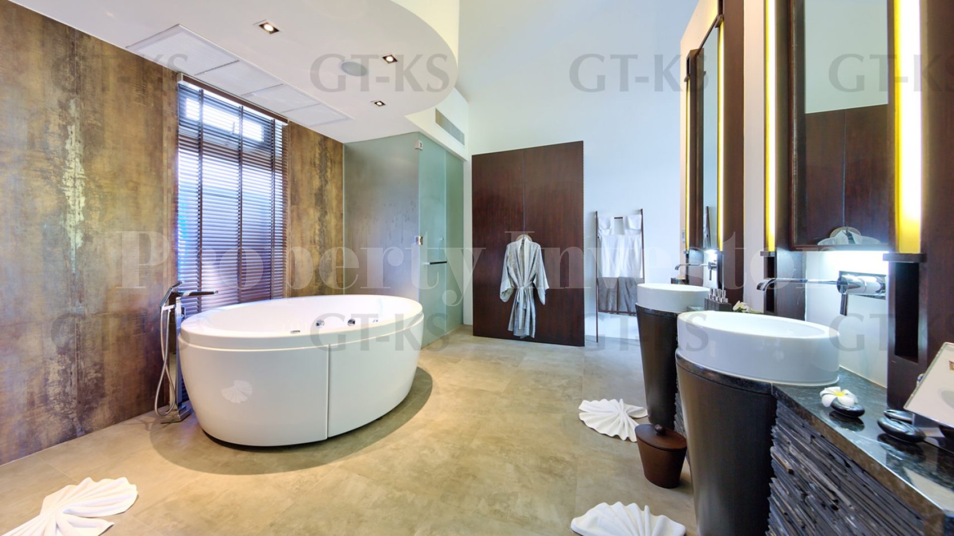 Невероятная роскошная современная вилла на 5 спален на пляже на о.Самуи, Тайланд