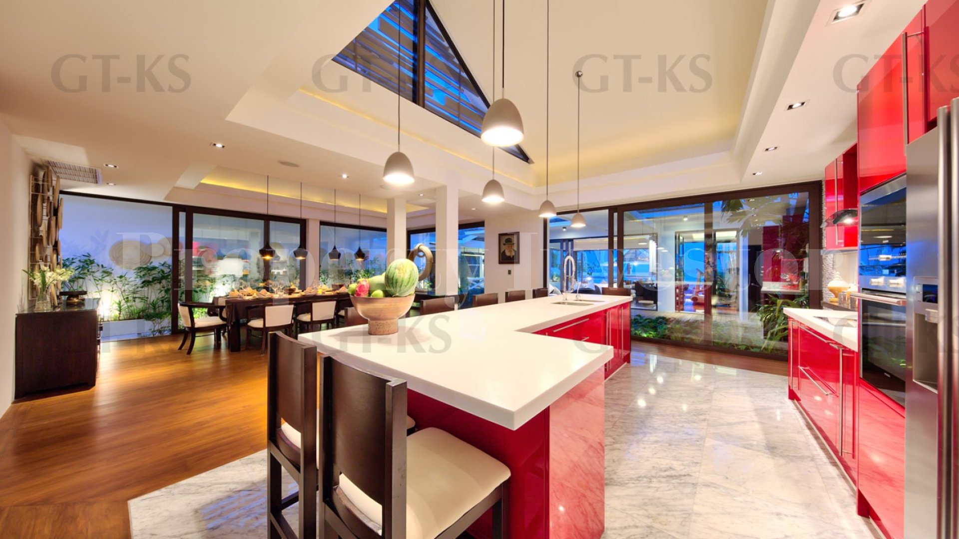 Невероятная роскошная современная вилла на 5 спален на пляже на о.Самуи, Тайланд