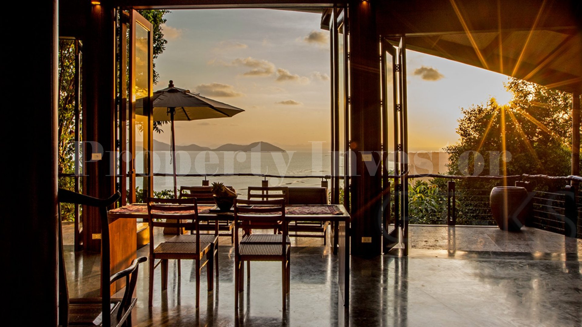 Unreal 3 Bedroom Tropical Luxury Hillside Villa with Waterfall in Koh Samui