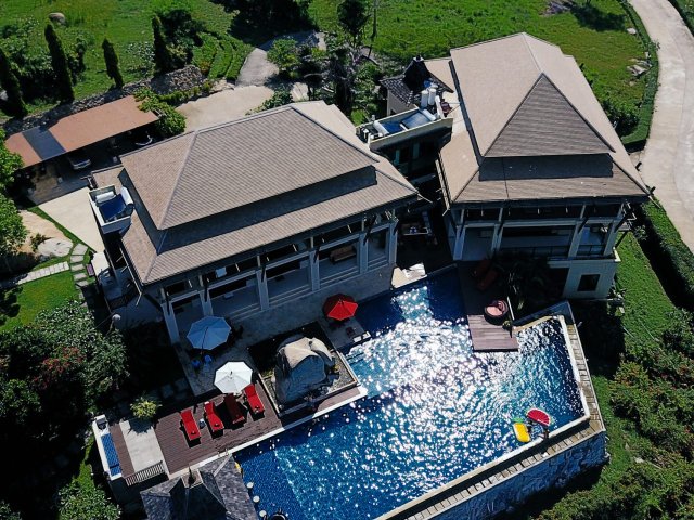 Stunning 6 Bedroom  Luxury Hillside Villa with Amazing Panoramic Views for Sale in Koh Samui, Thailand