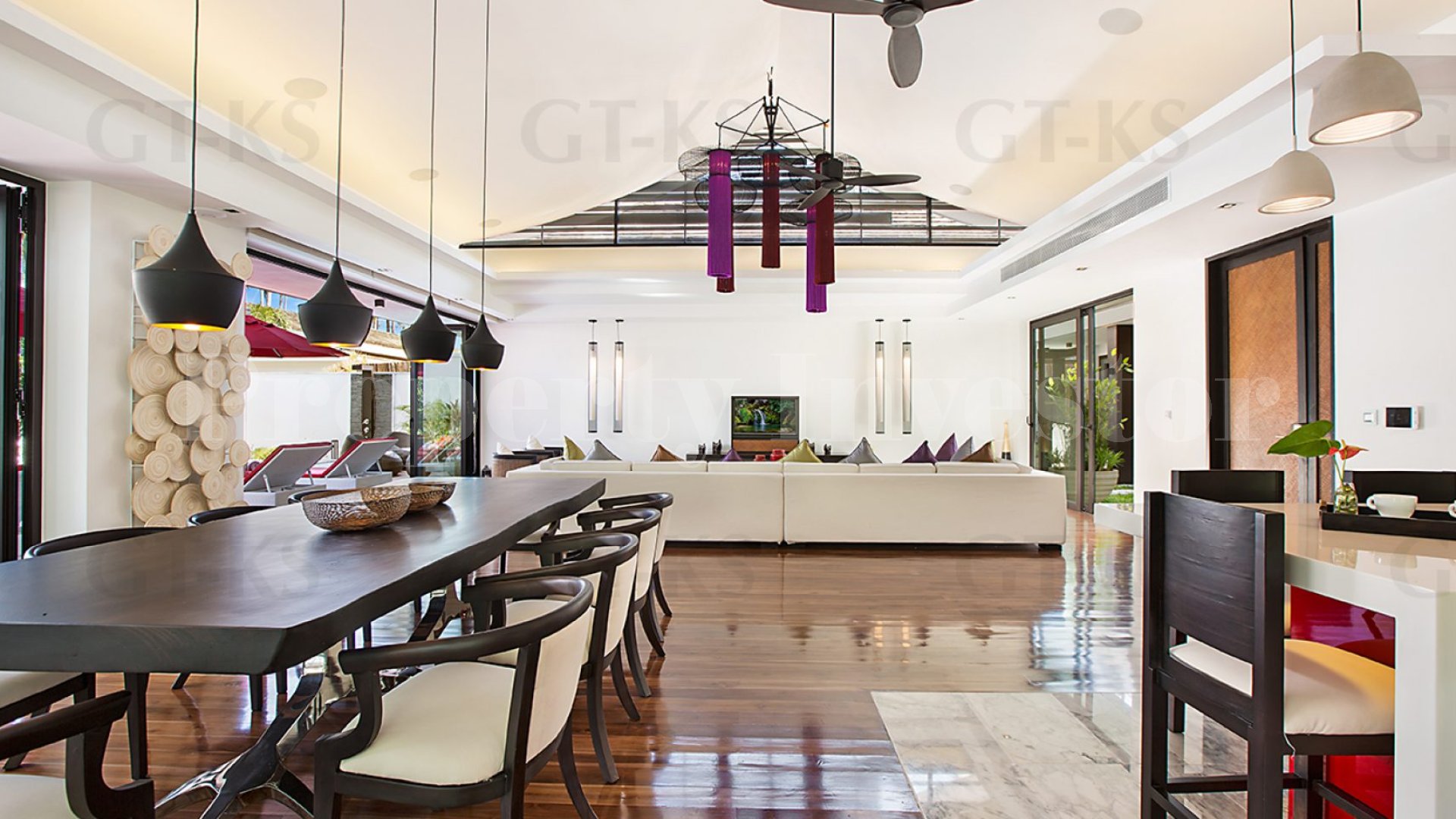 Невероятная роскошная современная вилла на 5 спален на пляже на о.Самуи, Тайланд